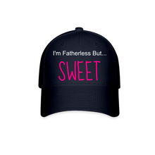 Load image into Gallery viewer, Baseball Cap I&#39;m Fatherless But...Sweet - navy
