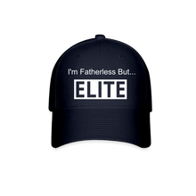 Load image into Gallery viewer, Baseball Cap I&#39;m Fatherless But...Elite - navy
