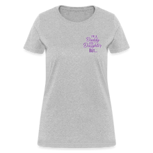 Load image into Gallery viewer, Fatherless Women&#39;s T-Shirt (I&#39;m the Boss) - heather gray
