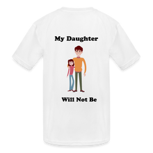 Load image into Gallery viewer, Fatherless Kids&#39; Moisture Wicking Performance T-Shirt - white
