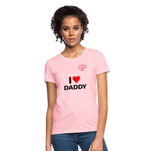 Load image into Gallery viewer, Women&#39;s T-Shirt &quot;I&#39;m A Daddy Less Daughter - pink
